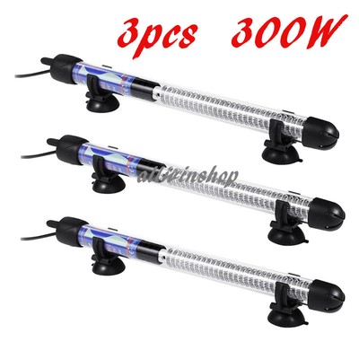 3pcs 300W Aquarium Mini Submersible Fish Tank ...