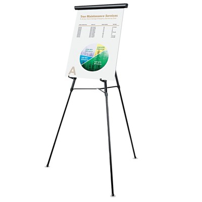 UPC 041114004508 product image for Unv43150 - 3-leg Telescoping Easel With Pad Retainer | upcitemdb.com