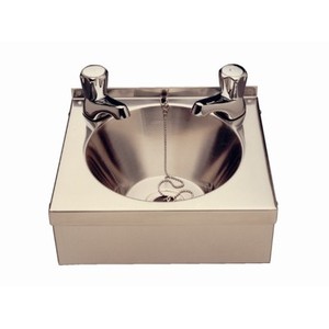 Vogue-Small-Hand-Wash-Basin-With-Taps-Home-Restaurant-Bath-Sink ...