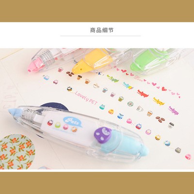 1pcs Cute Stationery Push Correction Tape For ...