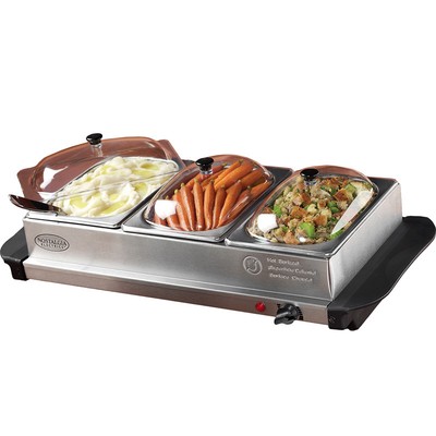 Stainless Steel Buffet Server & Food Warmer ...