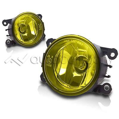 2013-2015 Fiat 500 Replacements Fog Lights Front Driving Lamps - Yellow