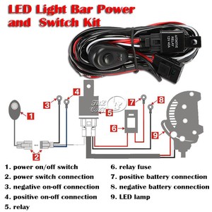 Universal Fog Light Switch | eBay 12v led rock light wiring diagram 