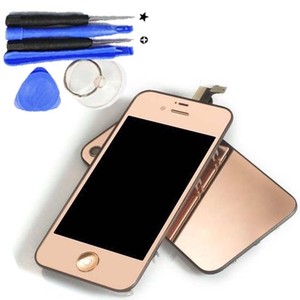 OEM-Mirror-Rose-Gold-For-iPhone-4S-LCD-Touch-Screen-Digitizer-Back ...