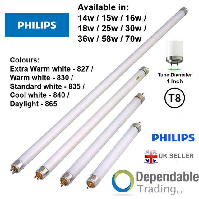 Sizes Of Fluorescent Tube Lights