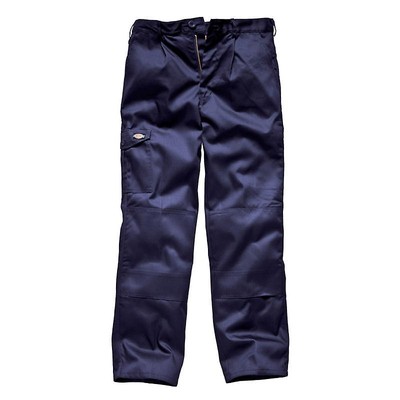 DICKIES MENS REDHAWK SUPER WORK TROUSERS NAVY BLUE WD884 36R 40R NEW WITH TAGS