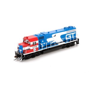 HO Grand Trunk Western 1776 GP38 2 Bicentennial Athearn 29328 | eBay