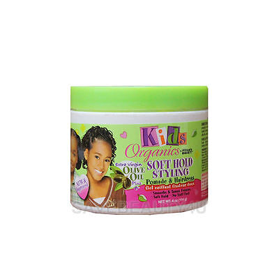 1Pc Africa's Best Kids Organics Soft Hold Styling Pomade & Hair Dress Smooth (Best Organic Hair Styling Products)
