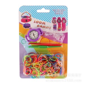9788-Fashion-DIY-children-loom-watches-Child-watch-Purple-USA