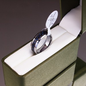 Men-Women-Tungsten-Ring-carbon-Inlay-Band-Wedding-Engagement-size-q-s ...