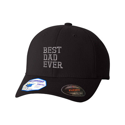 Flexfit Hats for Men & Women Best Dad Ever Embroidery Dad Hat Baseball