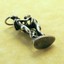 Rare-Vintage-English-Silver-Souvenir-Charm-Statue-THE-THREE-GRACES-Magnificent