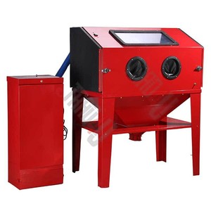 dust collector sand blaster cabinet blasting sandblasting blast 450l option