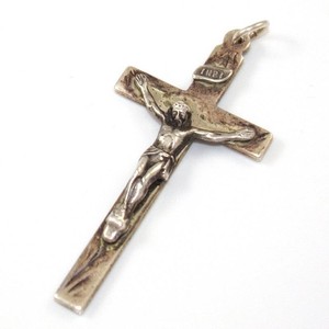 Pendant Catholic christian cross  Crucifix pendant Sterling eBay Cross Silver  Christian Jesus