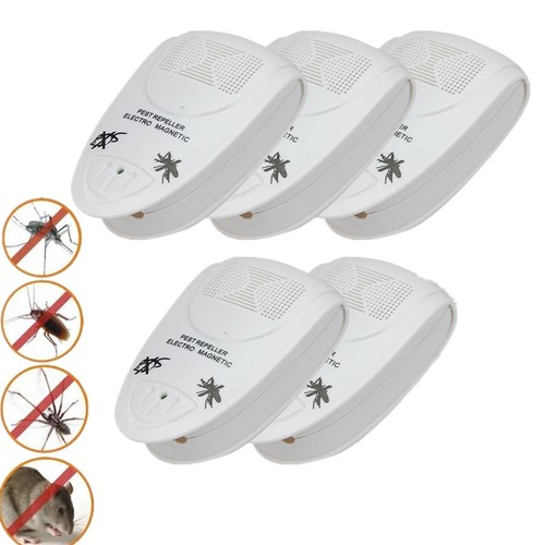 5X Ultrasonic Electronic Indoor Anti Mosquito Rat ...