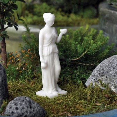 Miniature Dollhouse FAIRY GARDEN ~ Hebe Statue ...