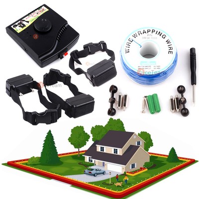 Underground Waterproof Shock Collar Electric Dog Fence ...