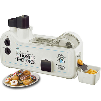 MINI DONUT MAKER FACTORY ~NOSTALGIA ELECTRICS AUTOMATIC ...