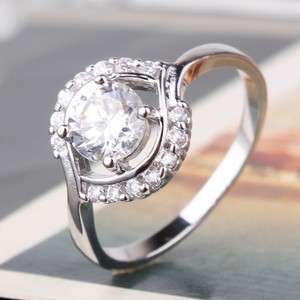 Real-white-gold-filled-Cluster-FASHION-white-sapphire-hot-sale-Ring ...