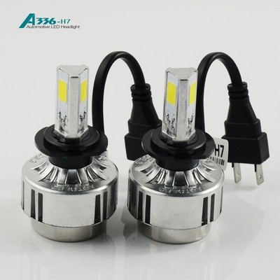 72W H7 Led Headlight bulbs Kit Car Lights Lamps kits 7200LM 6000K New Old Creator