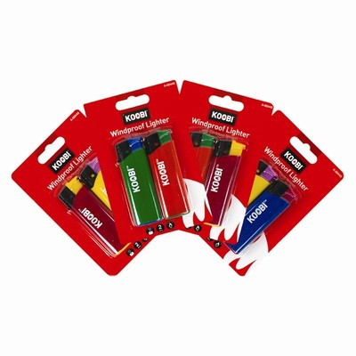 2 Pack WINDPROOF Electronic Lighter - childproof and conform to ISO9994: 2006--/
