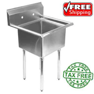... Stainless Steel Pedestal Sink Free Standing Utility Sinks With Legs