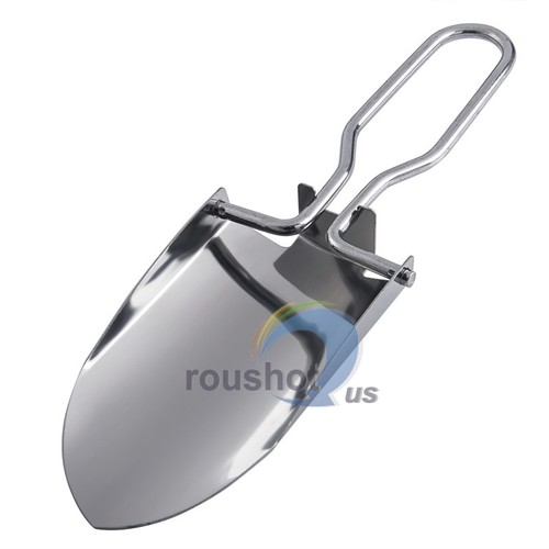 Mini Folding Stainless Steel Hand Shovel Camp ...
