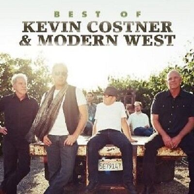 KEVIN COSTNER & MODERN WEST - BEST OF  CD  17 TRACKS CLASSIC ROCK & POP  NEW+