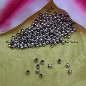 1000-Pcs-White-gold-Plated-Jewelry-spacers-Beads3mm