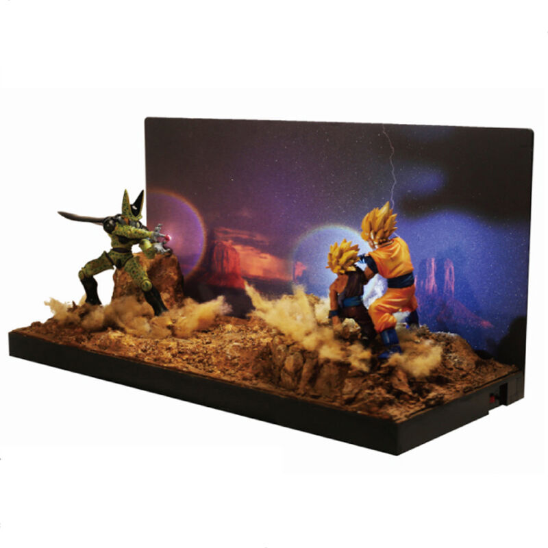 3D Lighting Board 3D Interior Effect Display Product LED Light A4 Size - Silver