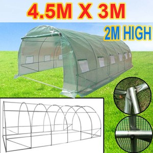  about 4.5M x 3M Walk-In Greenhouse Garden Shed, 2M High Heavy Duty