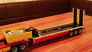 Tieflader Anhanger fur 8109 Eigenbau Unikat Moc aus Lego Technic S