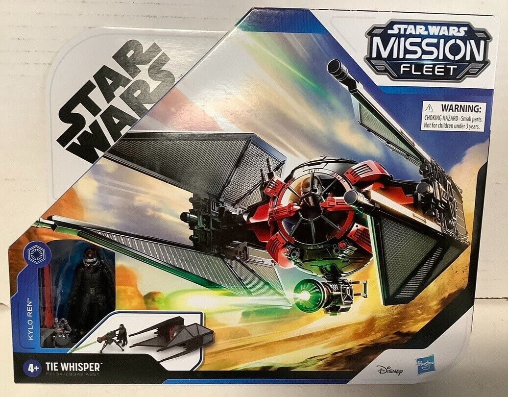 NEW Hasbro F1134 Star Wars Mission Fleet Stellar Class KYLO REN TIE WHISPER