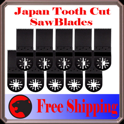 10 Japan Tooth Cut Oscillating MultiTool Saw ...