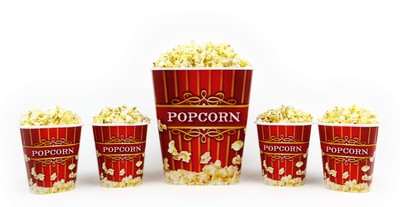 Popcorn Bucket Set - 1 Large & ...