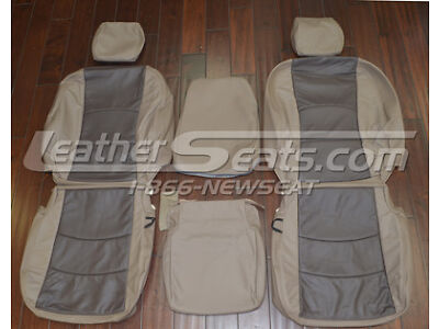 2009 - 2013 Dodge Ram Crew Cab Custom Two Tone Leather Seat Upholstery