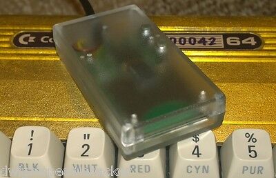 Clear/Smoked SD2IEC Commodore 1541 Disk Drive Emulation C64 Vic20 C128 Crystal