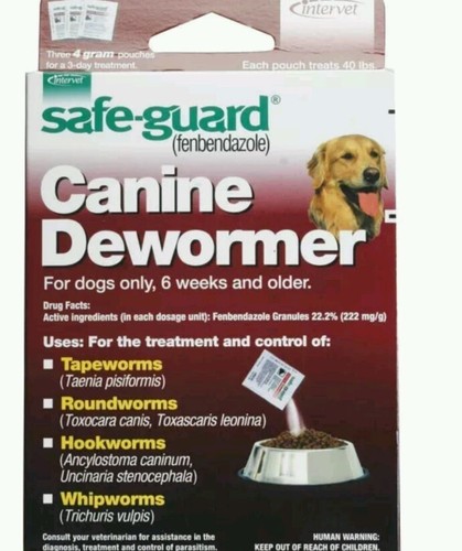 SafeGuard Panacur (fenbendazole) K9 Dogs 40 lbs ...