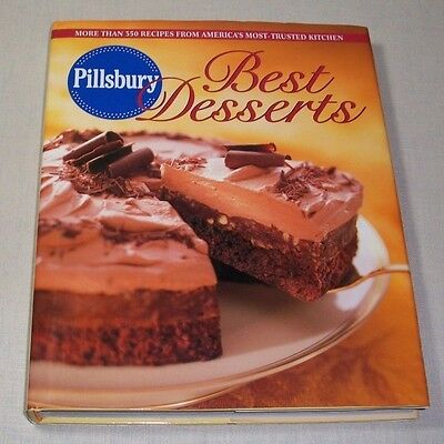 PILLSBURY BEST DESSERTS COOKBOOK 1998 HC 350+ RECIPES
