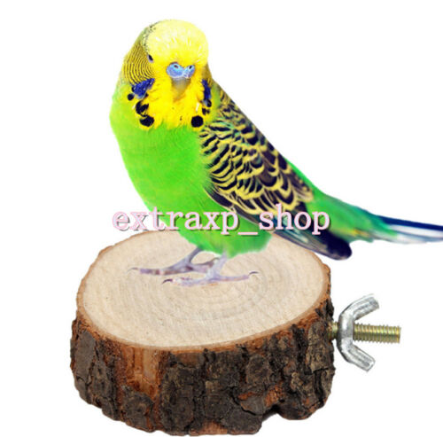 Parrot Pet Bird Chew Toy Wooden Hanging ...