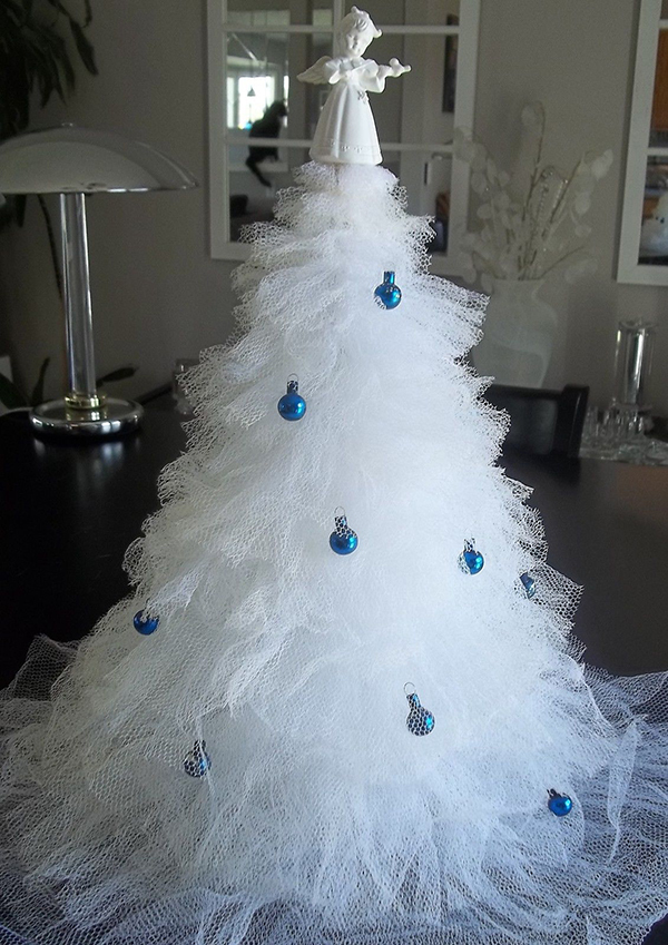 Steps to Making a Christmas Tree out of Tulle eBay