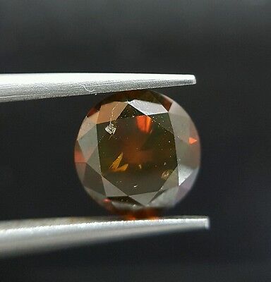 1.31 Carat Round Red Natural Diamond Rare Best Price On Ebay Loose For Ring