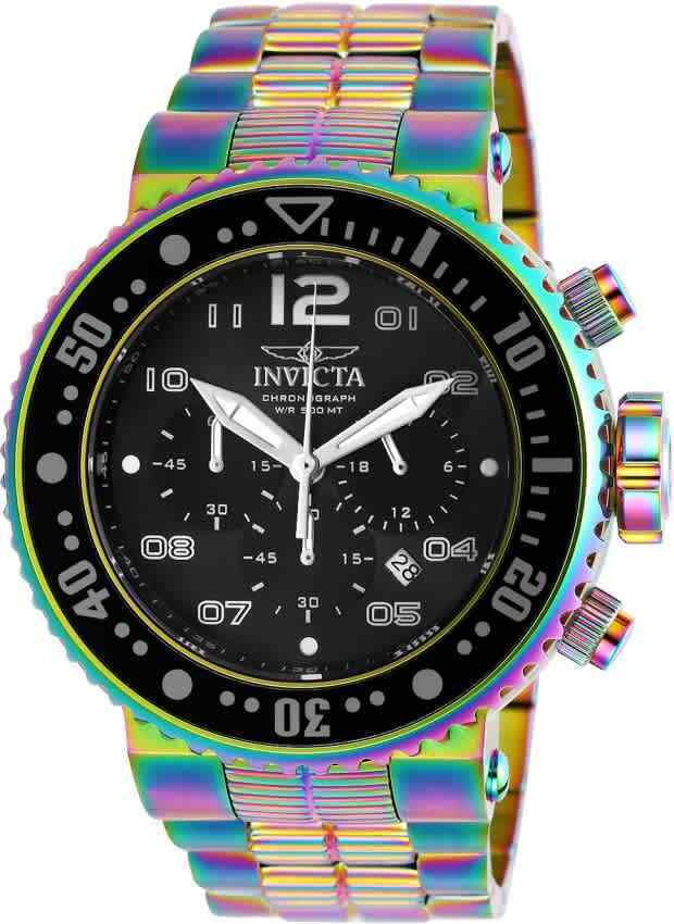 Invicta Pro Diver Chronograph Black Dial Men's Watch 25078