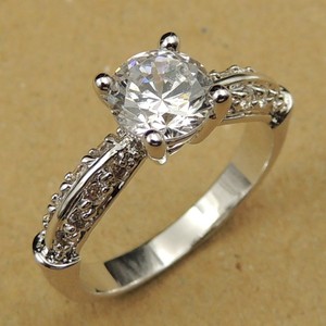 18K-White-Gold-Plated-Promise-Ring-CZ-Stone-Cubic-Zirconia-US-Size-8 ...