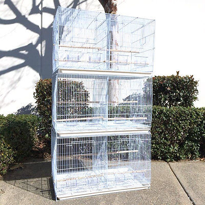 Set of 3 Breeding Bird Carrier Cage ...