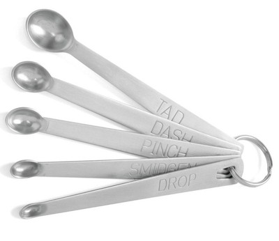 Norpro 3080 Stainless Steel 5pc Measuring Spoon ...