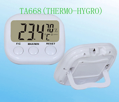 Digital LCD Thermometer Indoor Hygrometer Meter Gauge ...