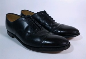 Johnston-Murphy-Black-Leather-Aristocraft-Cap-Toe-Oxford-Shoes-13-AA ...