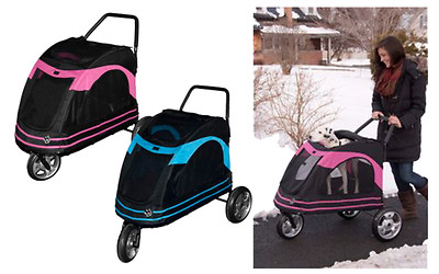 PET GEAR Roadster LARGE DOG Stroller Capacity ...