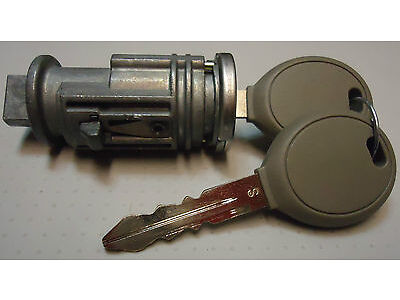 Chrysler Dodge Jeep Ignition Key Switch Lock Cylinder W/2 Transponder Chip Keys